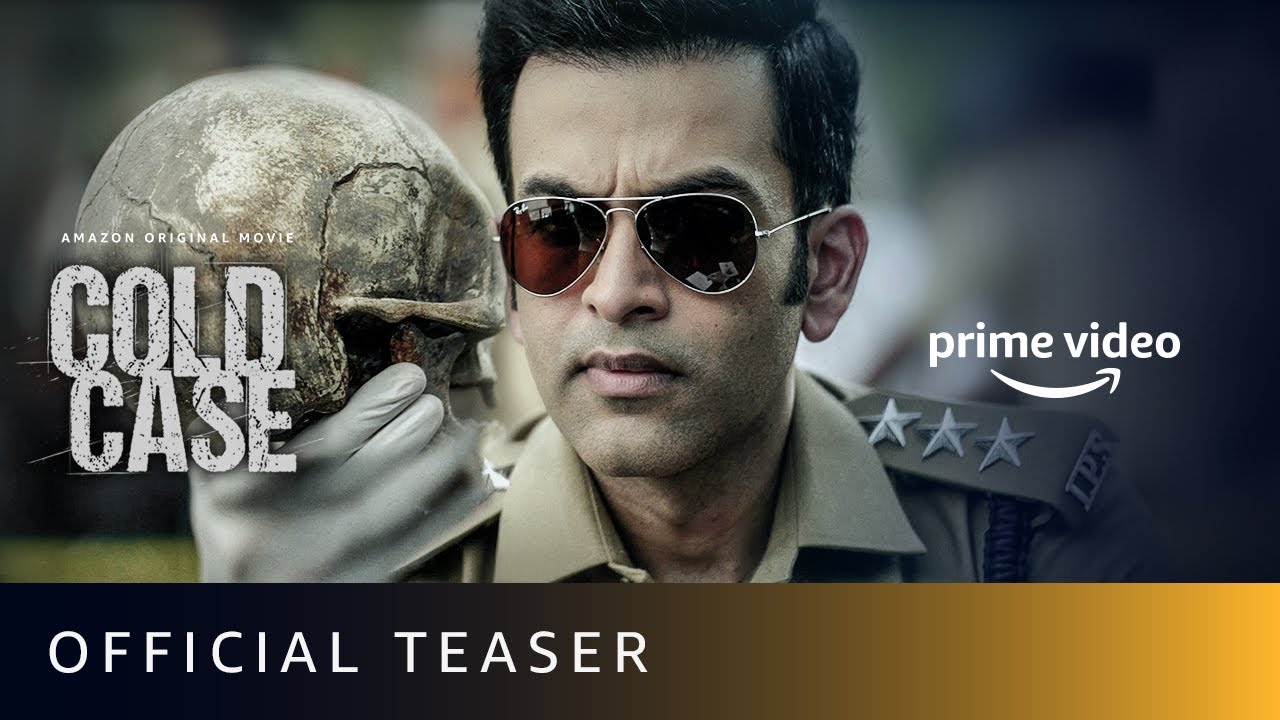 Cold Case - Official Teaser (Malayalam) | Prithviraj Sukumaran, Adithi Balan | Amazon Prime Video