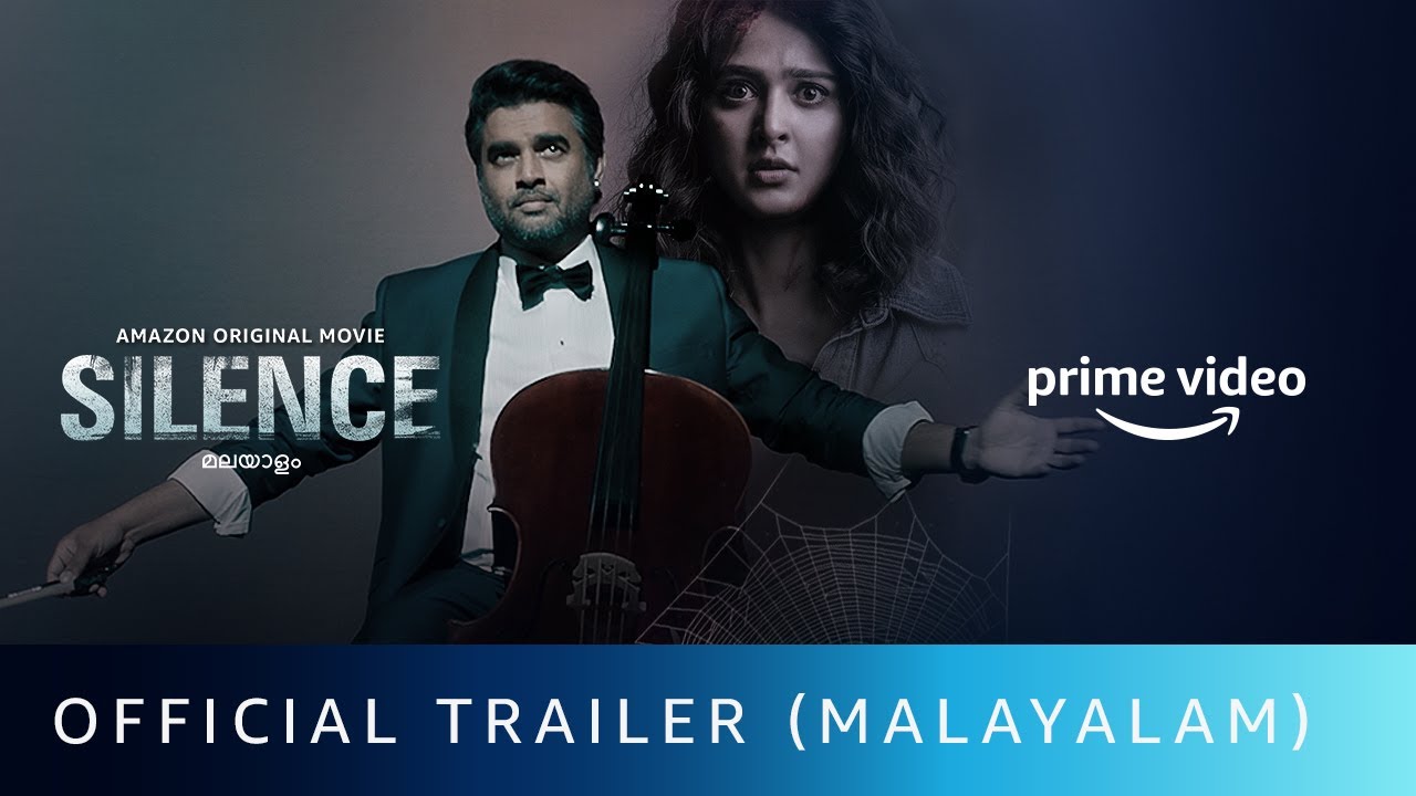 Silence - Official Trailer (Malayalam) | R Madhavan, Anushka Shetty | Amazon Original Movie | Oct 2